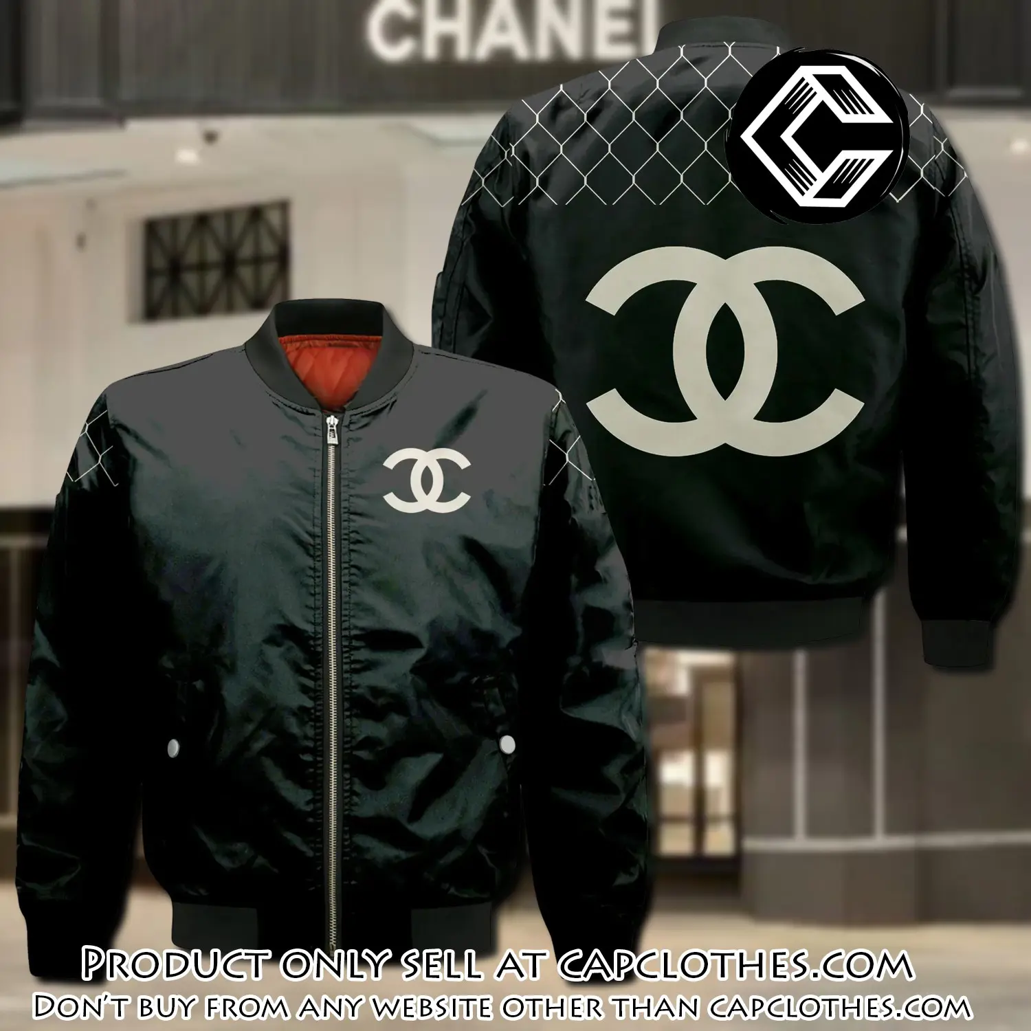 Chanel bomber jacket fashion luxury brand clothing clothes outfit for men women cc4447906